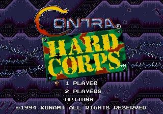 16-битная игровая карта Contra Hard Corps MD для MegaDrive для консолей SEGA Genesis